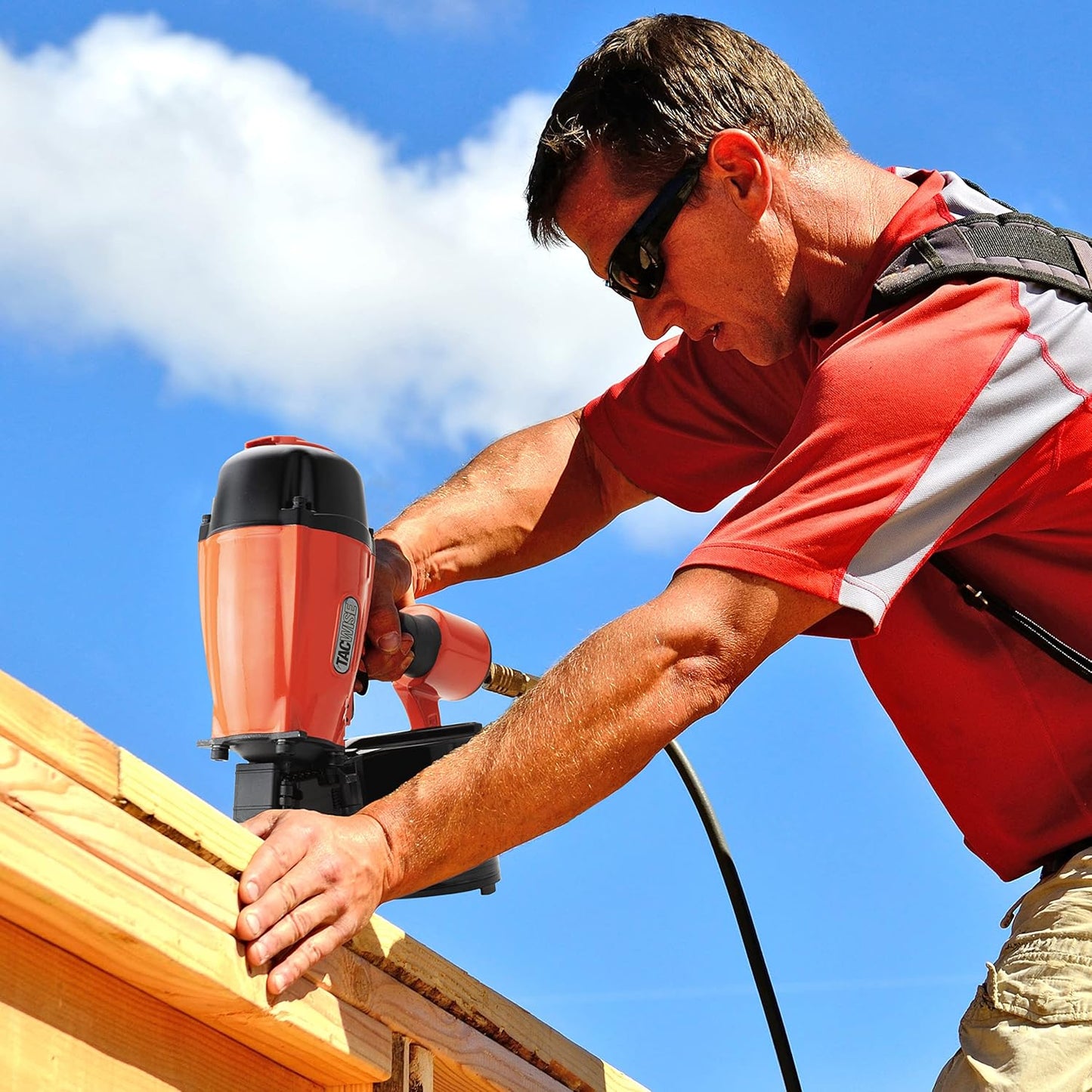 Tacwise JCN90V Flat Air Coil Nailer - 50-90mm