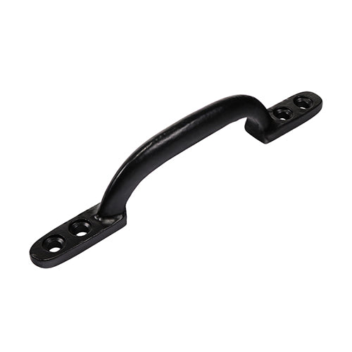 6" Hot Bed Handle - Black
