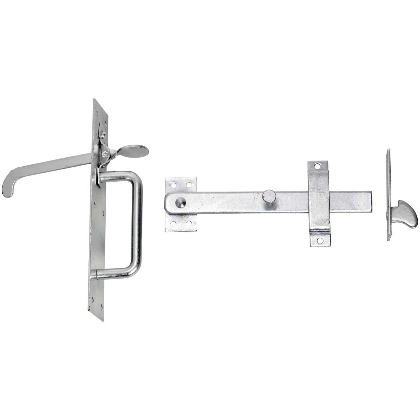 Heavy Long Thumb Suffolk Latch 108mm - BZP