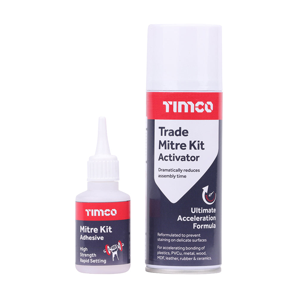 Instant Bond Mitre Kit - 200ml/50g