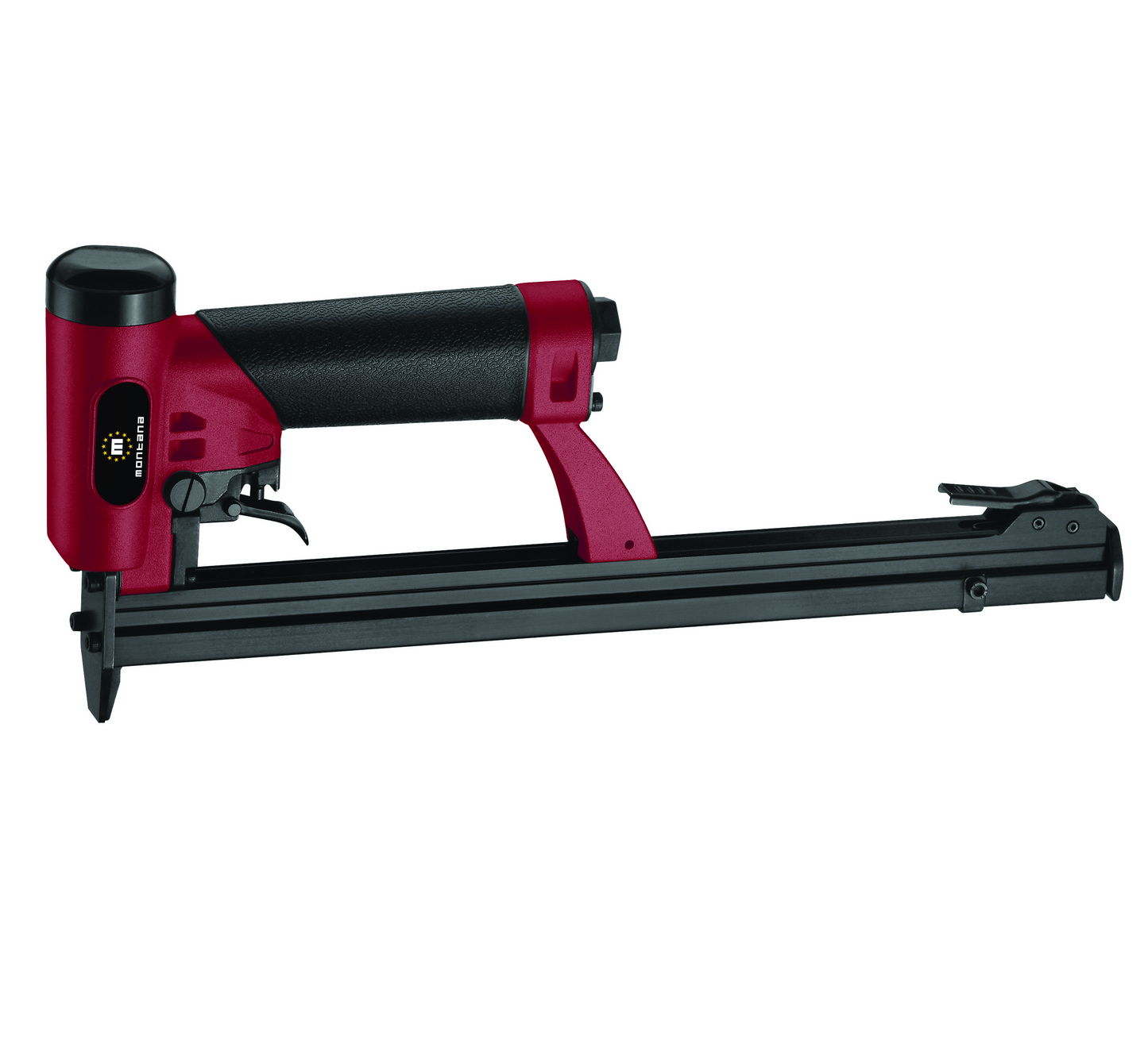 Montana S71-16ALM 71 Series Long Magazine Automatic Upholstery Air Stapler - 6-16mm