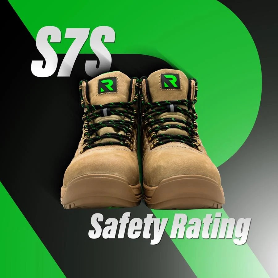 Rika Jackal Stone Nubuck Safety Work Boots
