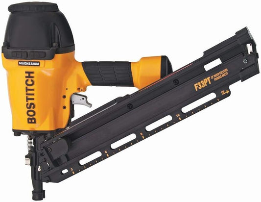 Bostitch F33PT 34° Angled Air Strip Nailer - 50-90mm