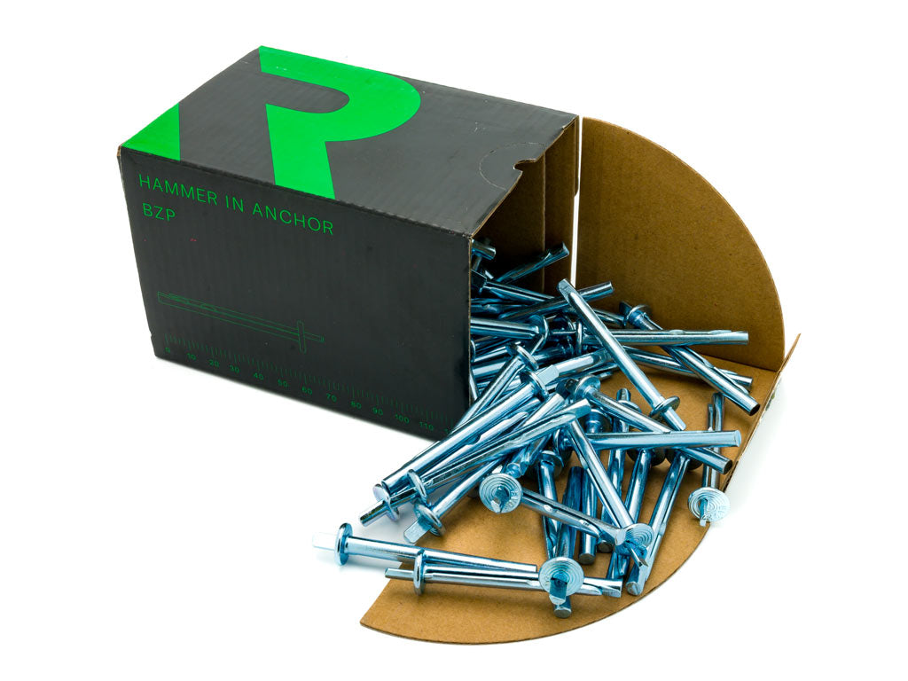 Rika Steel Hammer In Anchors TDN BZP