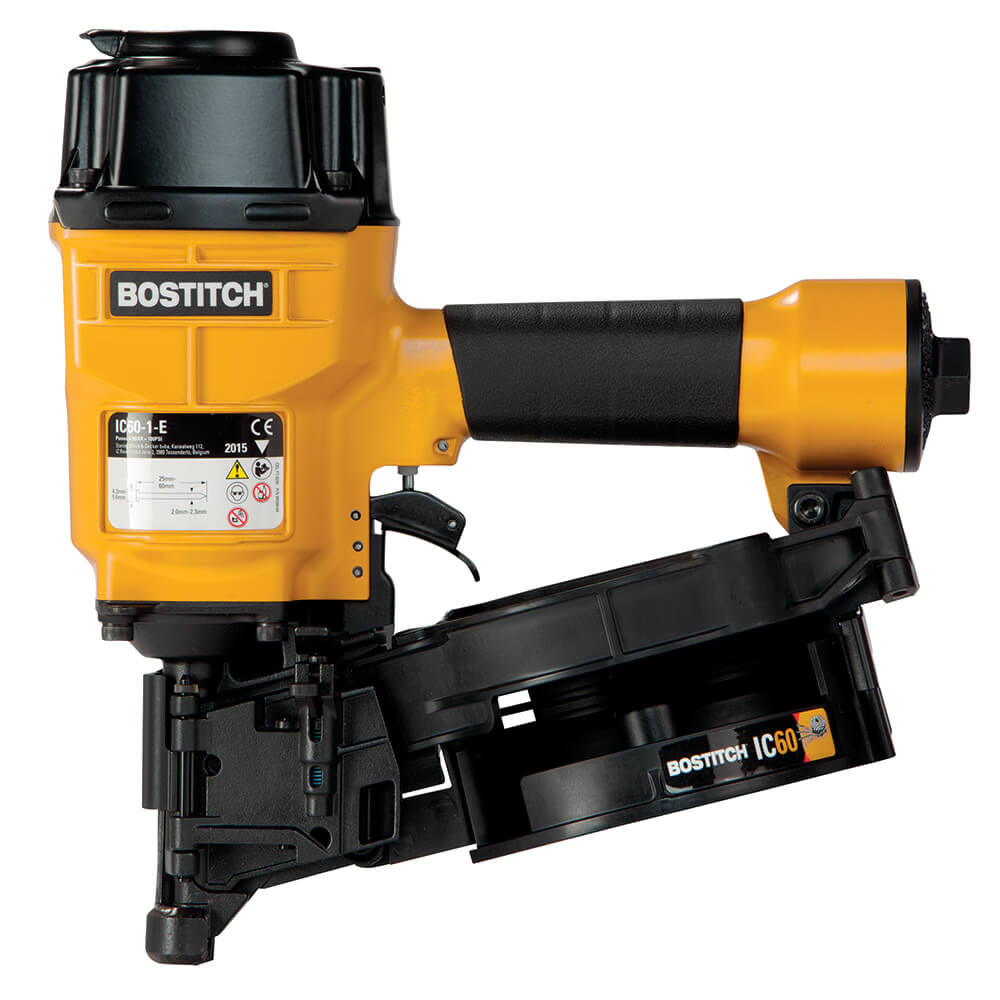 Bostitch IC60-1 Industrial Pallet Air Coil Nailer - 25-60mm