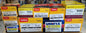 Assorted Yellow Wood Screws, Mix of 10 Boxes (Set 2)